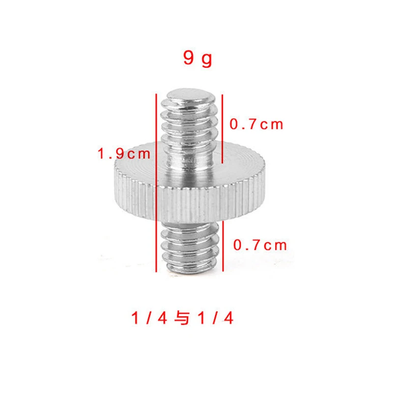 Universal อะแดปเตอร์สกรู 1/4 "หมุน MINI BALL HEAD สกรูขาตั้งกล้องสําหรับกล้อง DSLR กล้องวิดีโอ Light Bracket