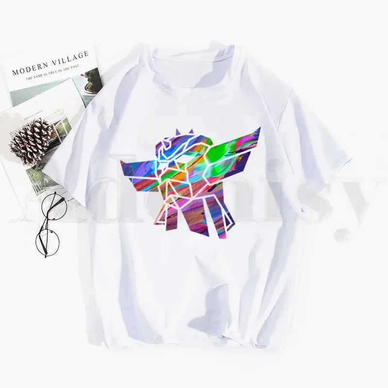 Grandizer Japan Robot Anime Goldorak Goldrake Tshirt Hip Hop Girl Print Top Tees Harajuku Tshirts Men Fashion Summer T-shirts