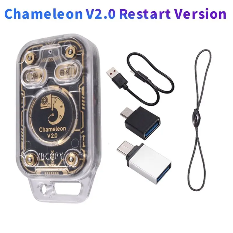 【DIGITAL GADGET】5X Chameleon V2.0 RFID Smart Chip Reader Emulator 125Khz 13.56Mhz Card Decode Duplicator Restart