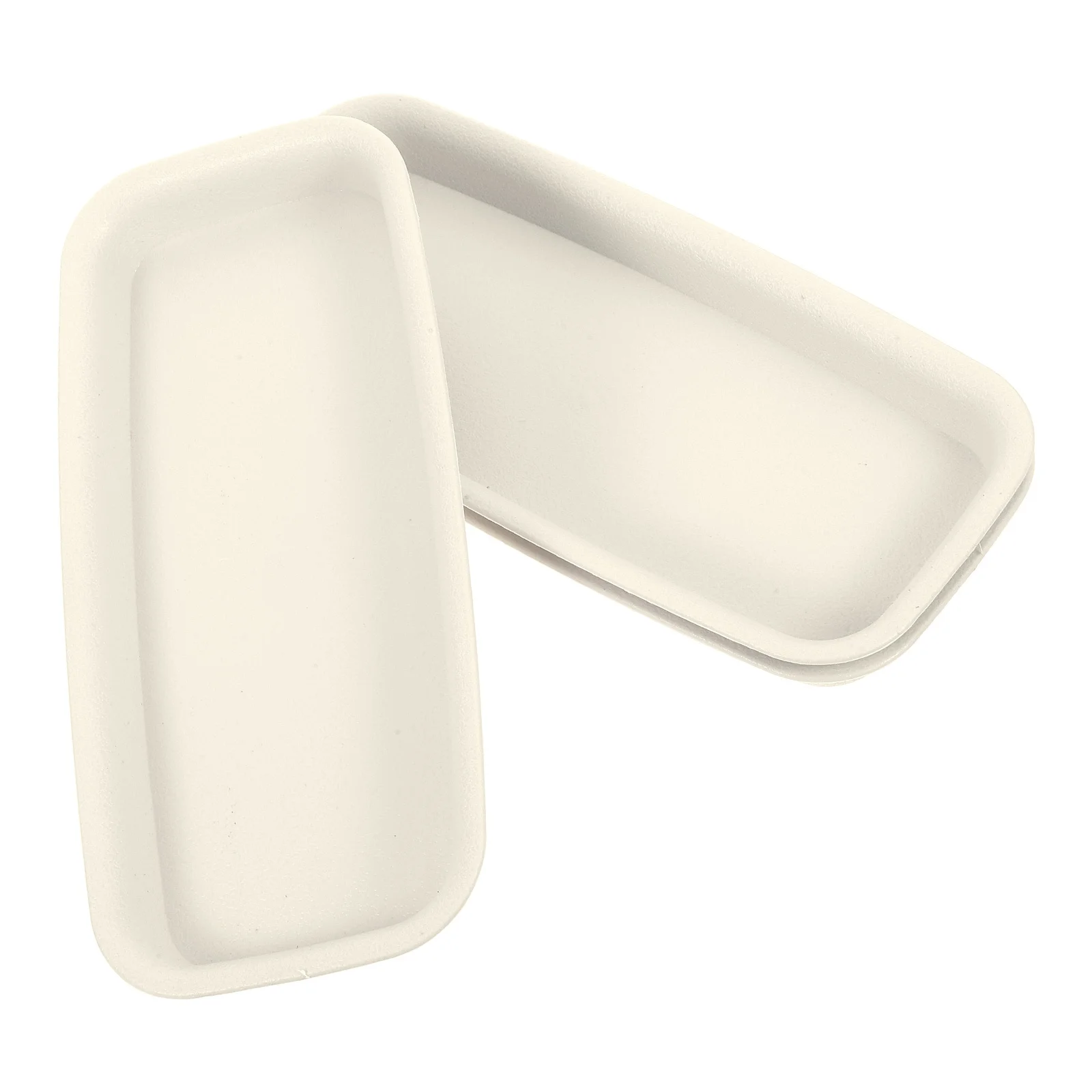 

3pcs Flowerpot Bottom Rectangular Water Plastic Gardening Trays Bonsai Plant Pot Trays Durable Leakproof Sun Resistant Ground