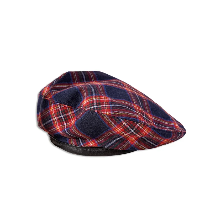 Women\'s Summer Plaid Beret Hat Fashion Ladies Outdoor Travel Painter Hat Vintage Daily Beret Hat כובעים לנשים Casquette Chapeau