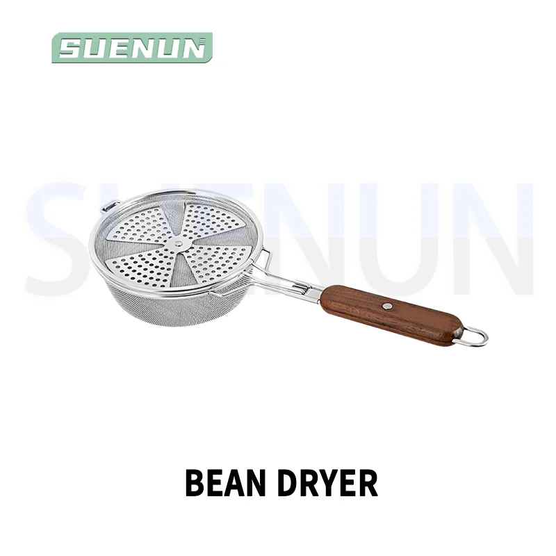 Coffee Bean Baking Machine Handheld Stainless Steel Stir Frying Coffee Bean Machine Household Roaster