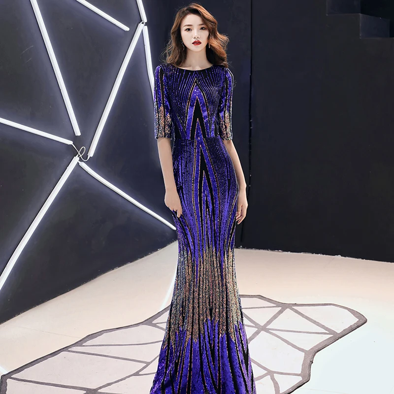 

Элегантное вечернее платье для женщин, новинка 2026 года, роскошное бальное платье для торжественных мероприятий, модель «рыбий хвост»