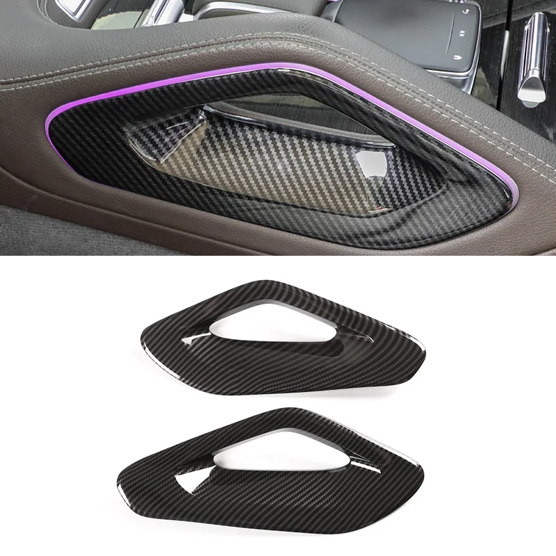 

For Mercedes Benz GLE GLS Class W167 V167 Coupe C167 X167 AMG GLE53 GLE63 Car Center Console Armrest Side Protective Cover Trim