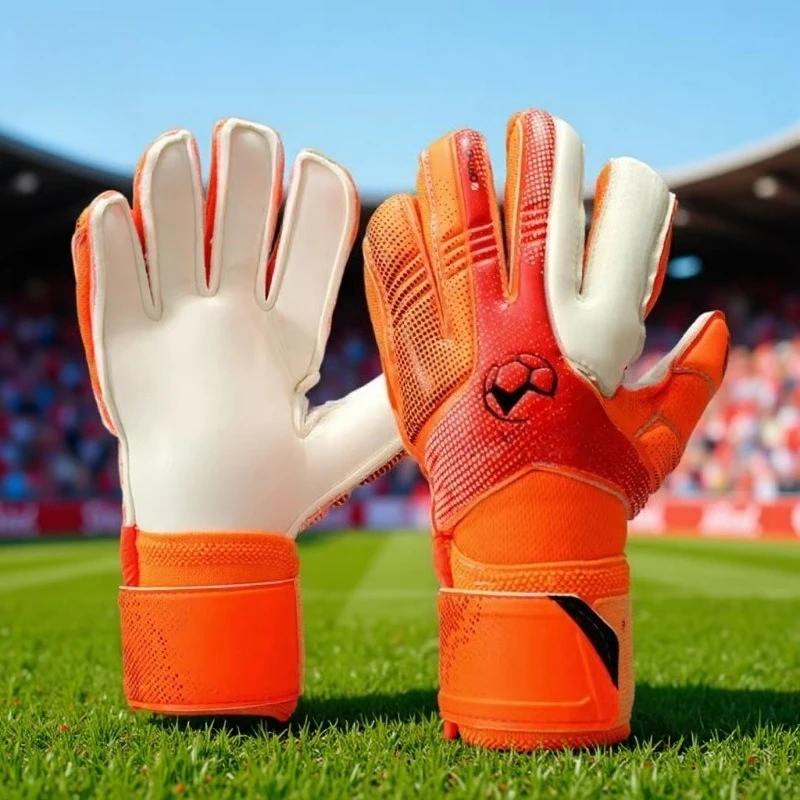 

Child Adult Football Goalie Gloves Goalkeeper Sports Accessories Futbol Keepers Handschoenen Latex Finger Guard Match Protective