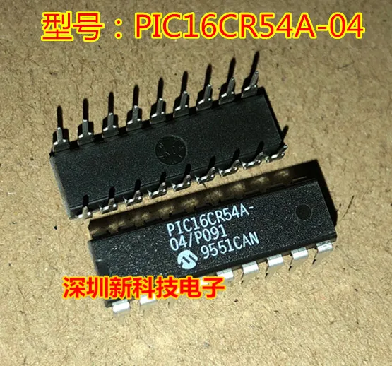 PIC16CR54A-04/P DIP18,