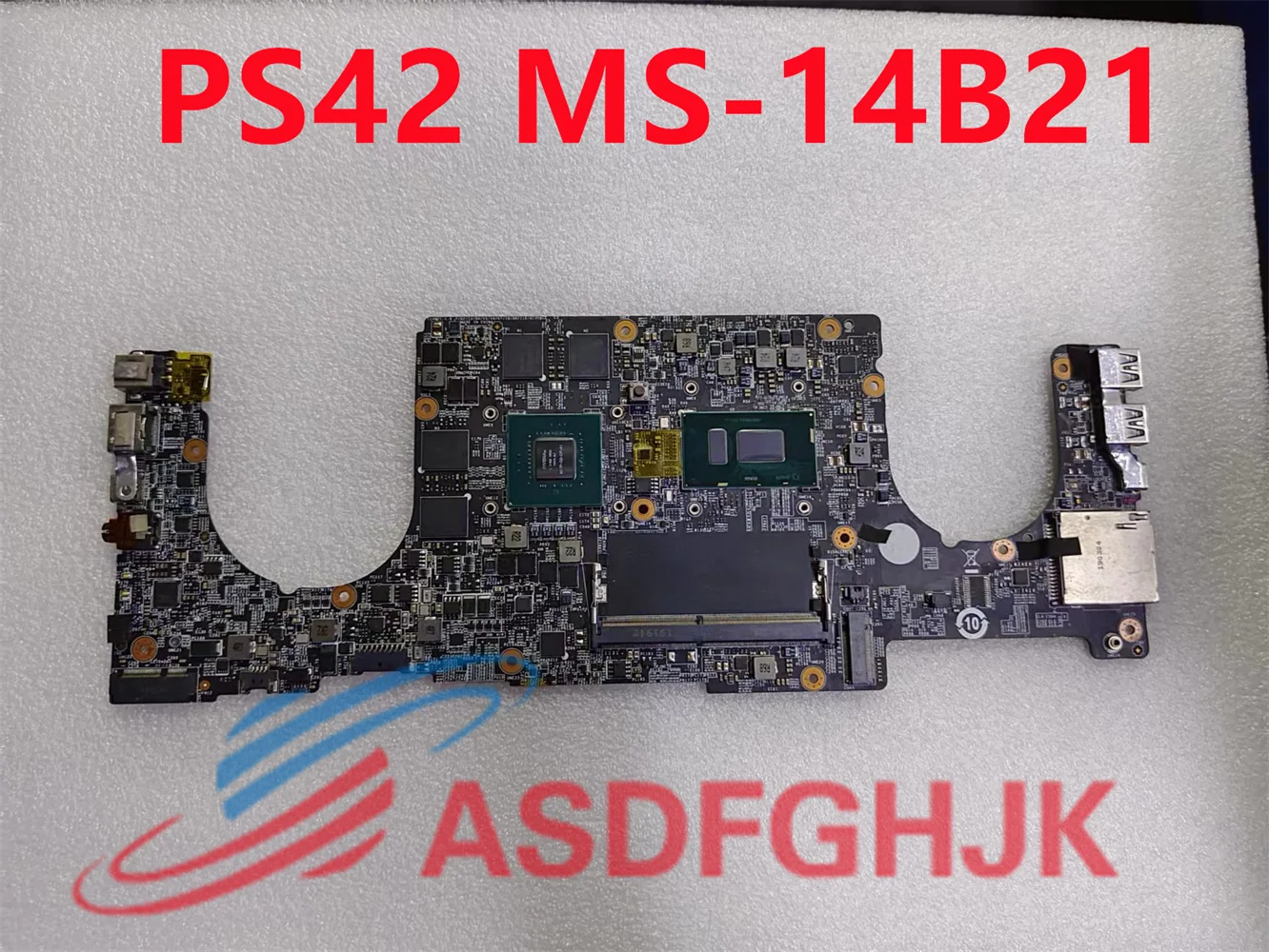 

For MSI PS42 MS-14B2 MS-14B21 Laptop Motherboard i3 i5 i7 8th Gen GTX1050/V4G DDR4 100% TEST OK