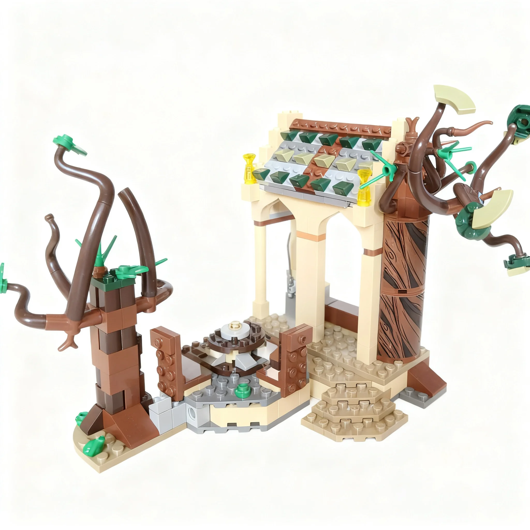 281pcs MOC The Council Elrond - The Hobbit Lord The Rings Model Building Blocks Architecture Education Brick Collection Art