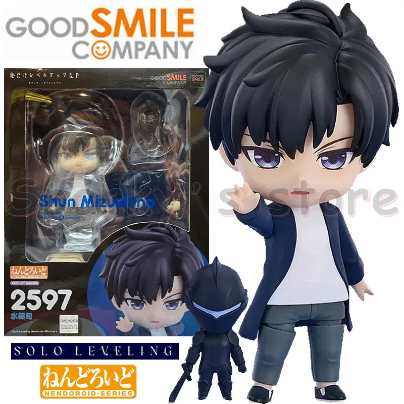 

Good smile Original Nendoroid Series 2597 SOLO LEVELING Anime Figure Shun Mizushino Action Figure Toys for Kids Gifts Model 10cm