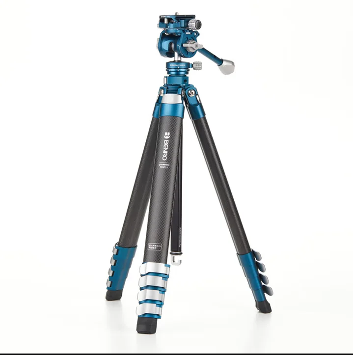 Benro CyanBird CB259CFK CB259AFK 5-Section Carbon Fiber Tripod with FS20PRO Hybrid Head 2 in 1