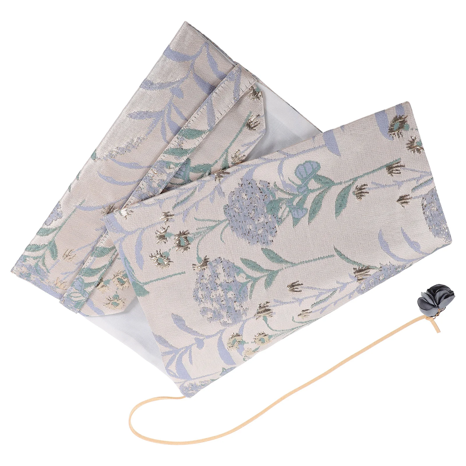 Fabric Book Cover Notebooks Textbook Ornamental Decor Protective Case Cloth Sleeve