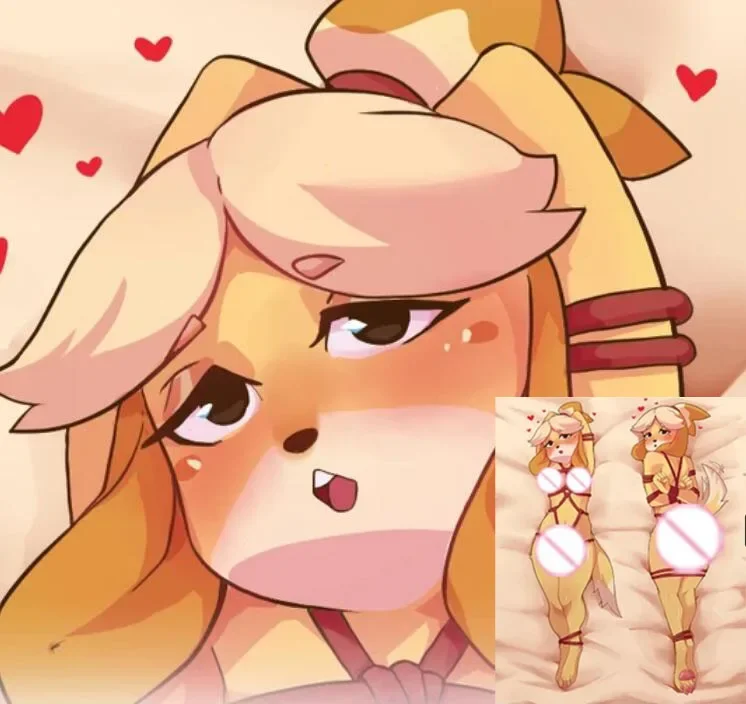 

Dakimakura Isabelle Futa аниме наволочка для тела двусторонний принт наволочка в натуральную величину подарки