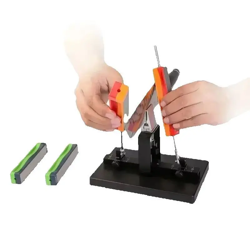 Taidea-Knife Sharpener System Kit, Fixed Angle, Diamond Stick, 360, 600, 800, 1000 Grit, New Arrival