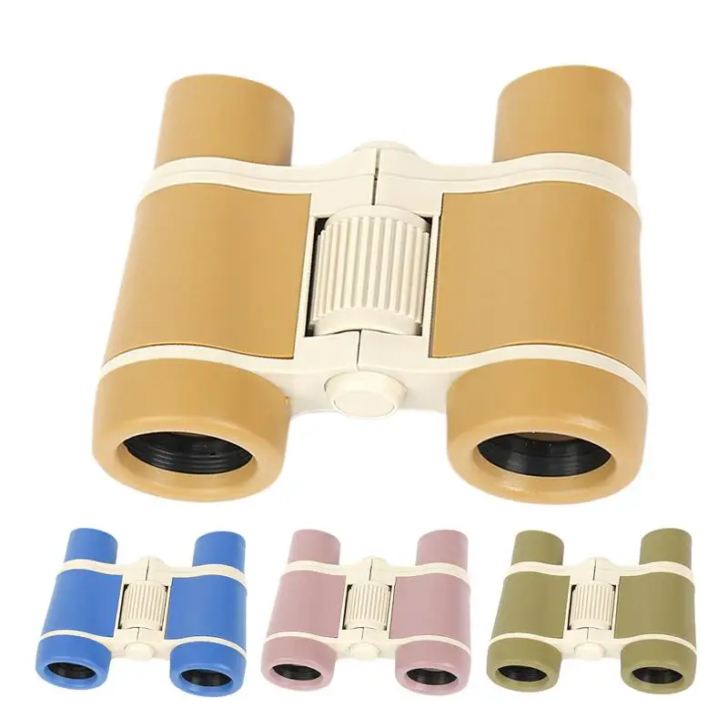 Kids Binoculars 4X30 High Magnification Observation Educational Toys Children Simulation Outdoor Camping Survival Telescope Toys