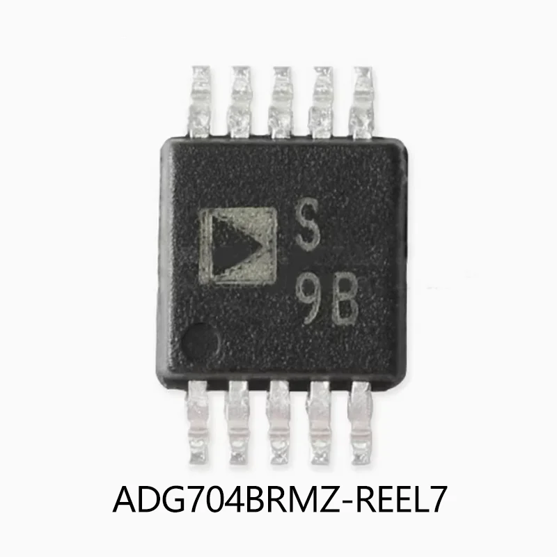 15/PCS LOT Original and authentic ADG704BRMZ-REEL7 SOP-10 4:1 channel CMOS analog multiplexer