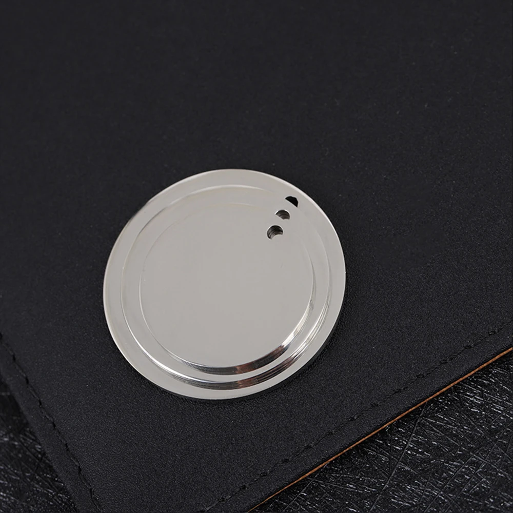 20pcs 20/25/30/35mm Mirror Stainless Steel Blank Round Charm Dog Tag Pendants Engraved Personalized Customized Necklace Bracelet view 5