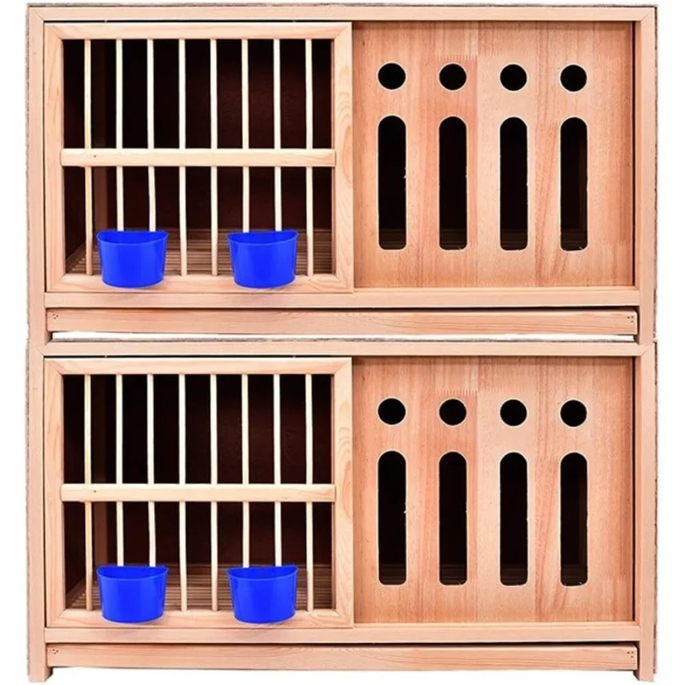 

Pigeon Cage Combination Package - Brown-A, 603035cm, Light-proof Door, Sturdy and Durable, Healthy and Environmentally Friendly