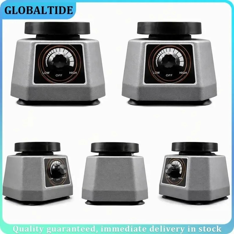 Lab Gypsum Plaster Vibrator 4 Inch Round Table Shaker Small Model Oscillator for Concrete Cement Mixing High Density