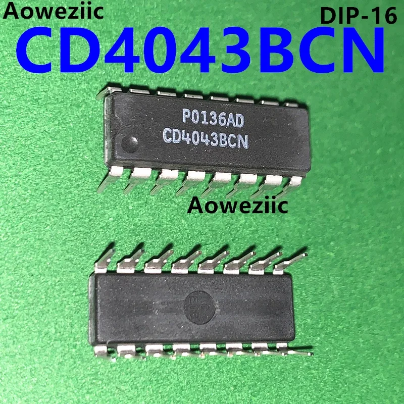 5PCS CD4043BE CD4043BCN DIP-16 Tri state Output CMOS Quad or Non R/S Latch