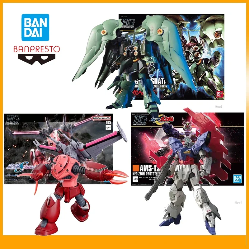 

Original Bandai Banpresto Zgmf Mm07 Z Gok Nz 666 Kshatriya Ams 123X X Moon Gundam Anime Action Figures Model Collectible Figure