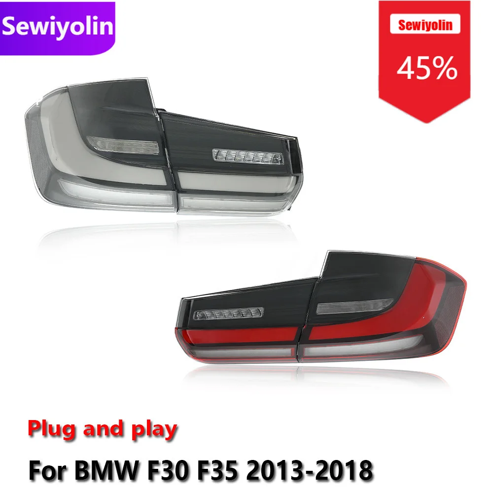 

Car DRL LED Tail Light Assemblies For BMW F30 F35 2013-2018 Auto Fog DRL Brake Turn Signal Lamp Plug and Play