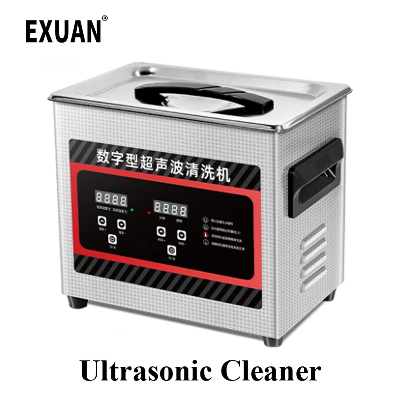 

3.2L/6.5L Digital Display Ultrasonic Cleaner Stainless Steel Portable Heated Cleaning Washing Machine Ultrasound Home Appliance