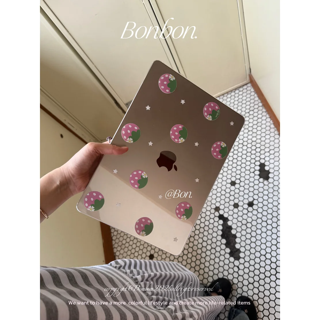 Polka Dots Strawberry Laptop Case for Macbook Air 13.6 M4 15 M3 Hard Cover for Mac Book Neo 2026 Pro 13 M1 M2 14 16 Sleeve Cover