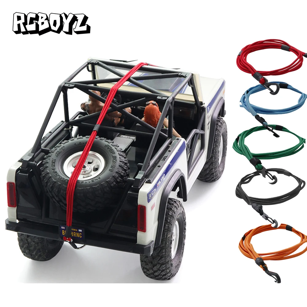 

Car Shell Fixed Elastic Drawstring for 1/10 RC Crawler Car TRX4 Trx6 SCX10 Rescue Trailer Strap Hook for Traxxas Upgrade Parts