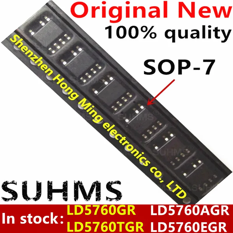 (5piece)100% New LD5760GR LD5760TGR LD5760AGR LD5760EGR sop-7 Chipset