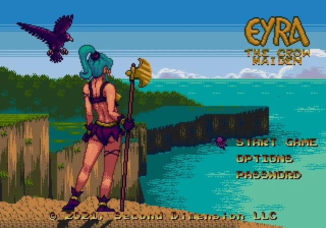 MD Game : Eyra the Crow Maiden