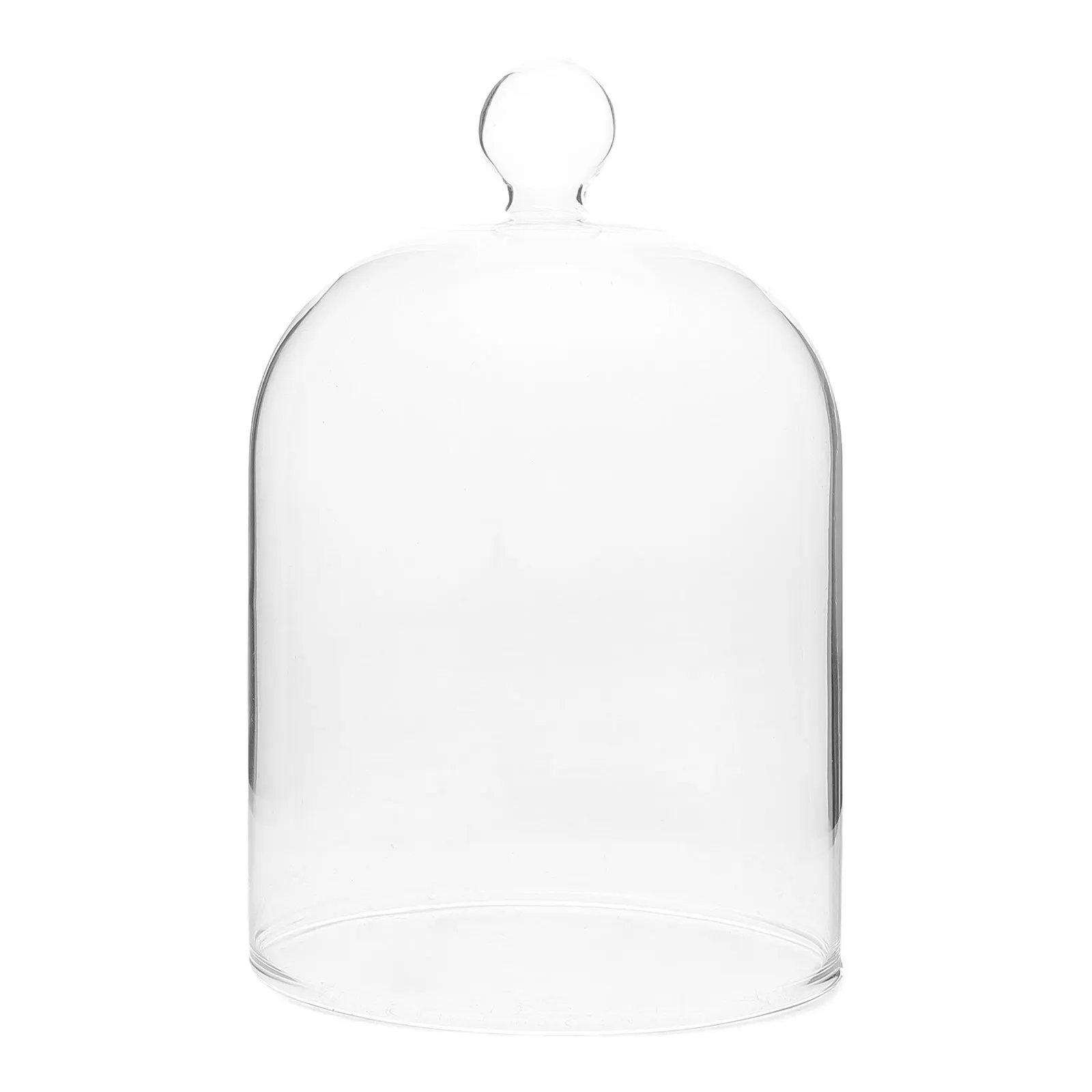 

Glass Dome Eternal Flower Cover Clear Delicate Glass Cloche Dome Display for Flowers Lipstick Decor Eternal Flower Cover