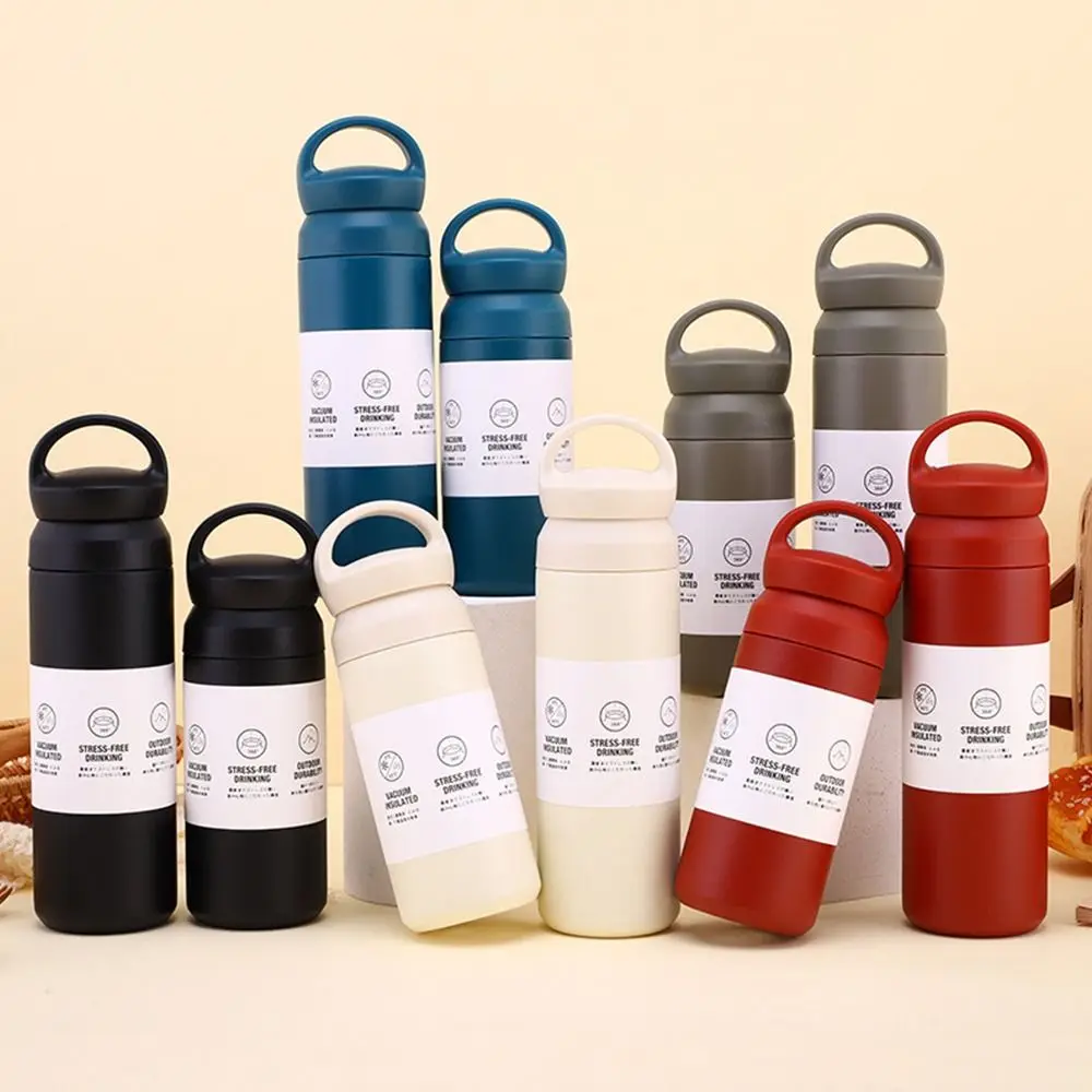 

304 Stainless Steel Vacuum Water Bottles Portable BPA-Free Beverage Bottle Corrosion Preventive Antioxidant Water Flask Outdoor