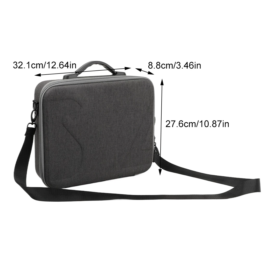 Carry Drone Everywhere With Ease Convenient Messenger Bag For Travel And Vlogging RC-N3 Remote Dark grey FP-B959