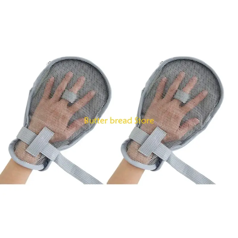W89C Injury Prevention Gloves Breathable Mesh Material Adjustable Wrist Straps Universal Fit For Secure Protections