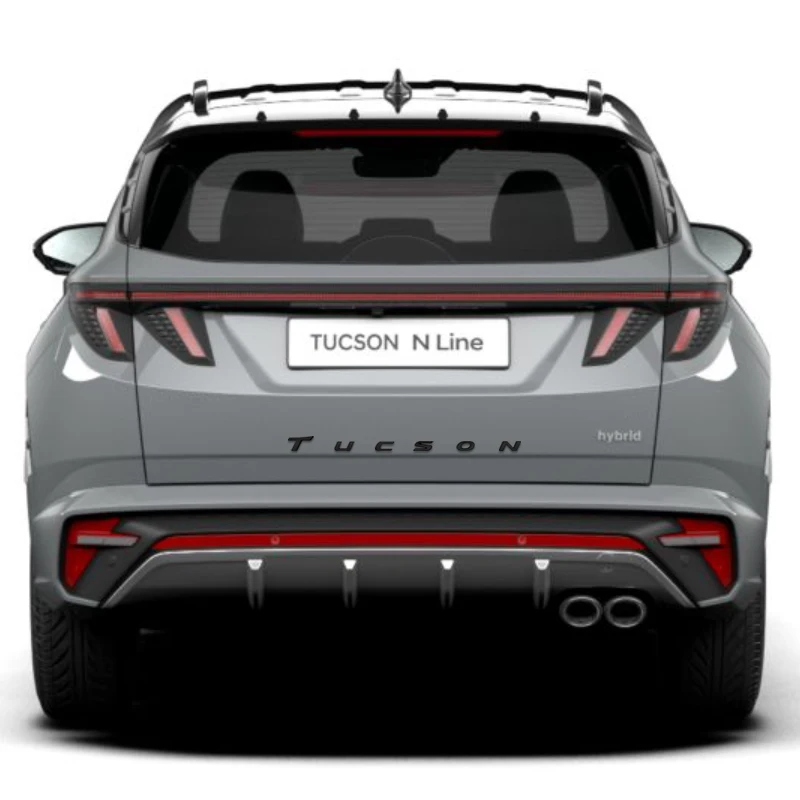 1PCS Metal Letter For Tucson SE SEL 3D Emblem Car Rear Trunk Decals Front Hood Lettering Badge Auto Accessories Styling