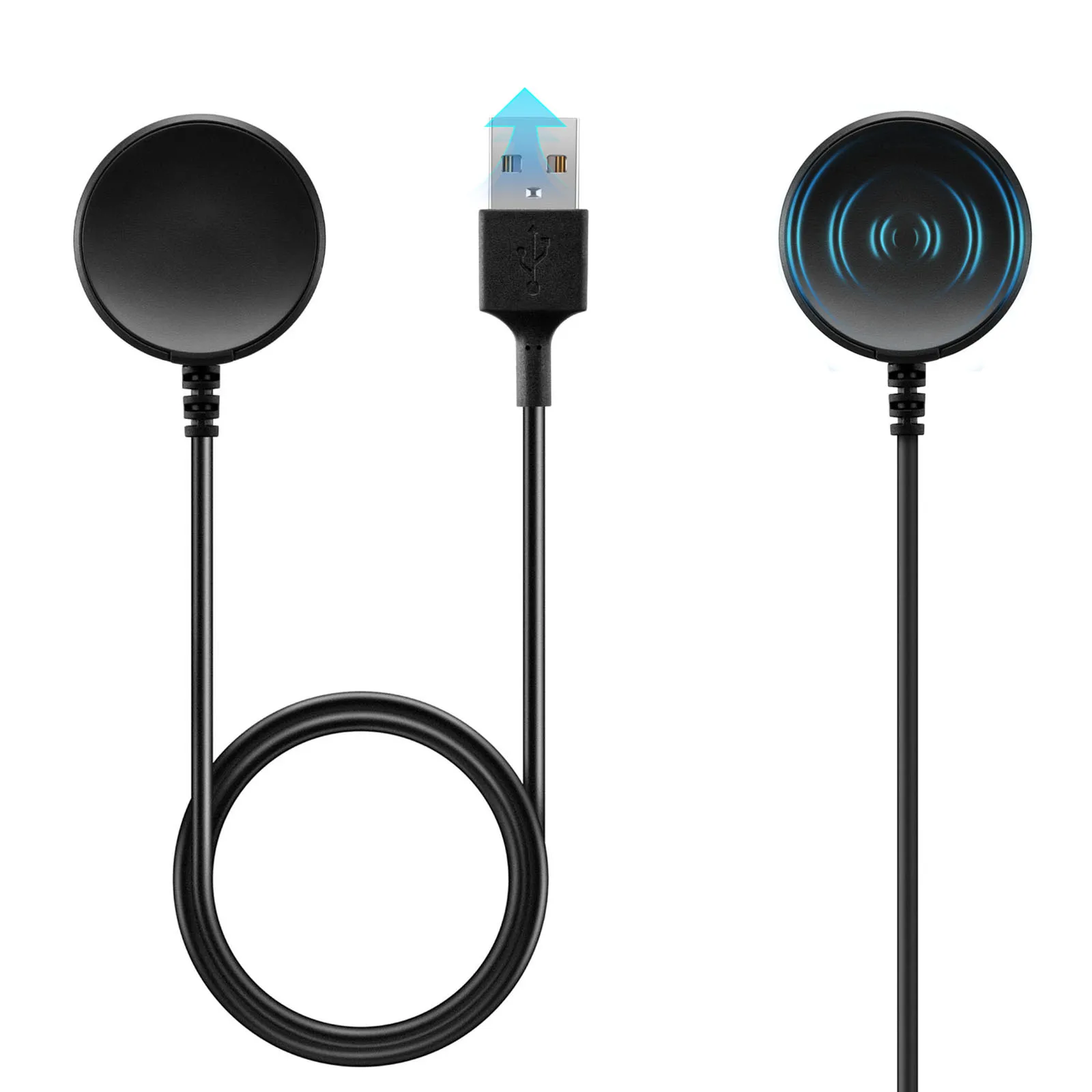 Wireless Charging Cable Charge Dock Fast Charging Watch Charger USB Type C for Samsung Galaxy Watch 5 Pro 5/4/3 Active 2