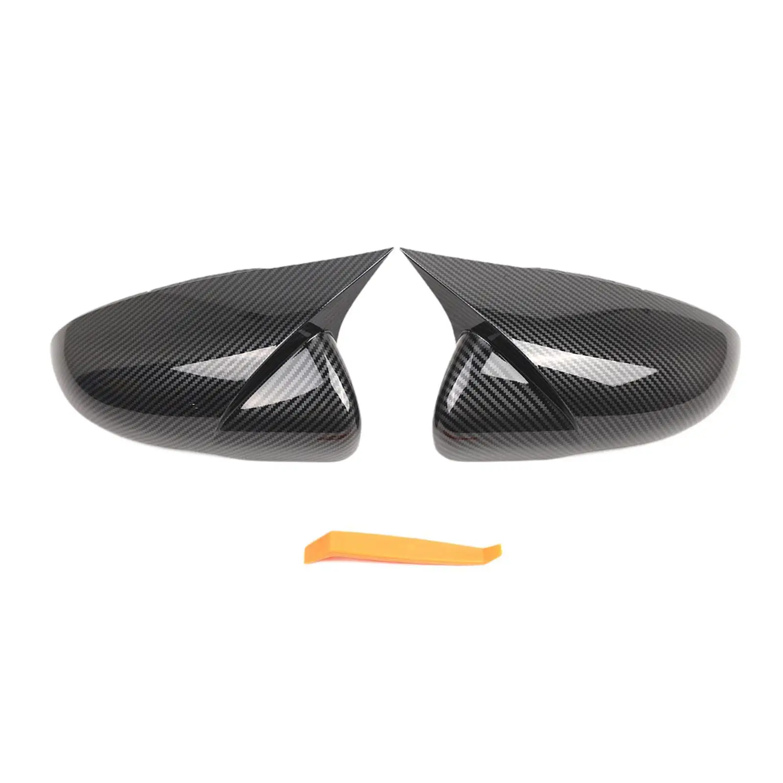 

Side Mirror Cover Caps Wing Rearview Mirror Covers 5K0 857 537 5K0 857 538 Easy Installation Replace Parts for Golf MK6