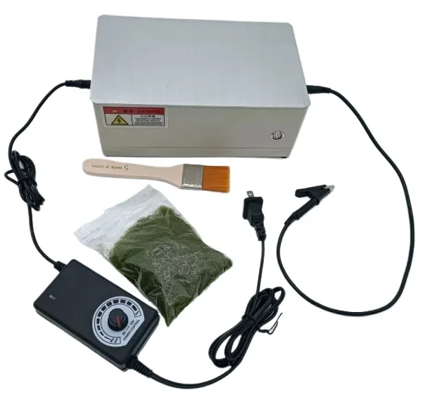 Electrostatic Flocking Machine, Portable Flocking Equipment for DIY Toy and Artwork Flocking