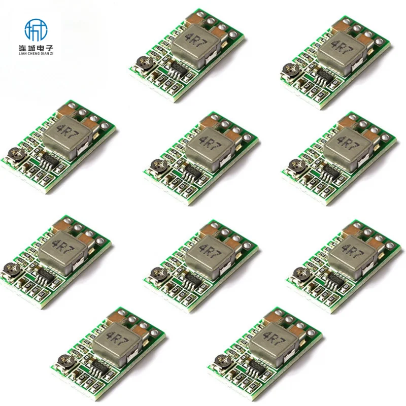 97.5% High Efficiency Small Size DC-DC Step-Down Module 4-20V 12V to 5V 3A For Car