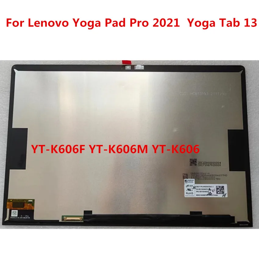 

Original NEW For Lenovo Yoga Pad Pro 2021 Yoga Tab 13 YT-K606F YT-K606M YT-K606 LCD Display Touch Screen Digitizer Assembly