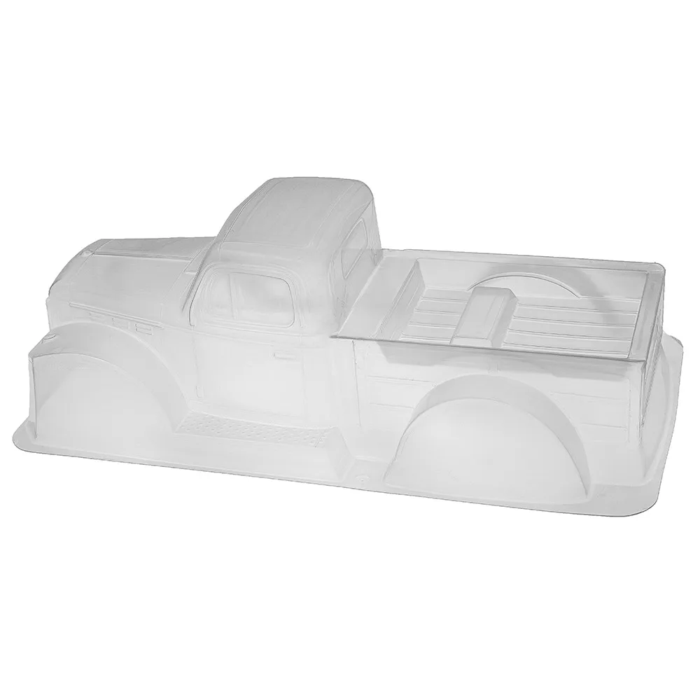 Rgt Rcpickup Trunk Body Shell Transparent Shell Retrofit 313mm Wheelbase For Scx10 Trax4 1:10 Rccar Accessories