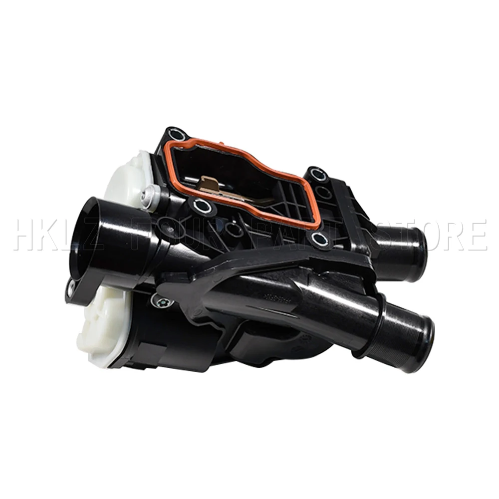 New Easy Installation car accessories Black For Citroen C4 Jumper DS 4 Ford Focus Peugeot Boxer Engine Thermostat with Housing