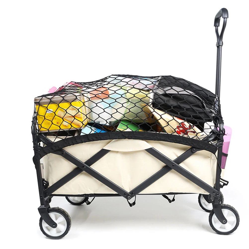 

Elastic Luggage for Camping Wagon Heavy Duty Car Blocking Accessories Beach Supplies Trolley Trolley Net Camper