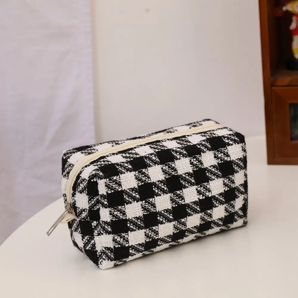 

Fashion Canvas Makeup Lip Gloss Bag Cute Girl Cosmetic Bag Makeup Handbag Storage Bag Portable Stationery Pencil Bag