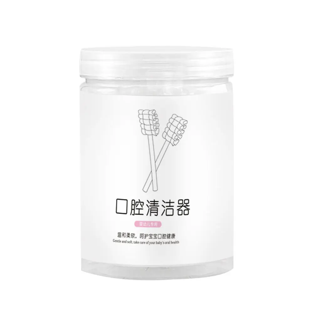 

30pcs al Cleaner Baby Tongue Safety Gauze Cleaning Tools Kid Toothbrush Infant Mouth Care Disposable Dental Hygiene