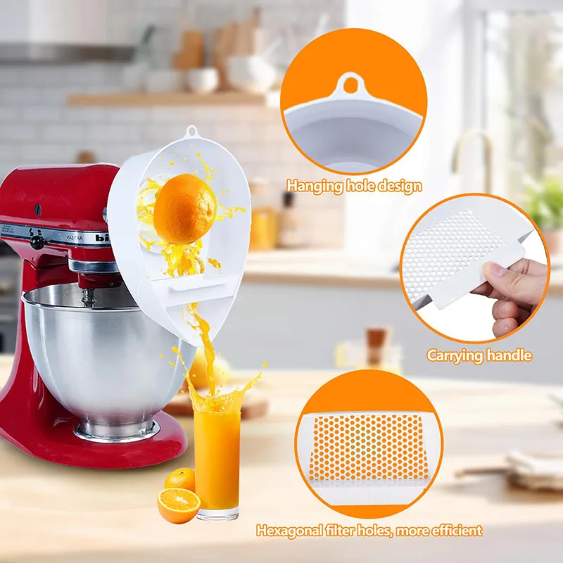 Juice Extractor for Kitchenaid Stand Mixer Orange Juicer Attachment for Kitchen Aid Accessories Citrus Juicer Blender Attachment