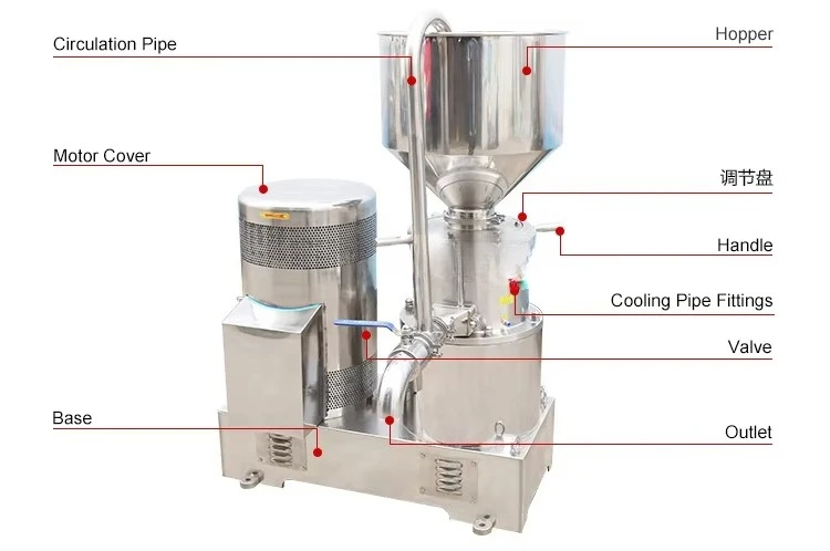 صانع زبدة الفول السوداني الكهربائية التجارية