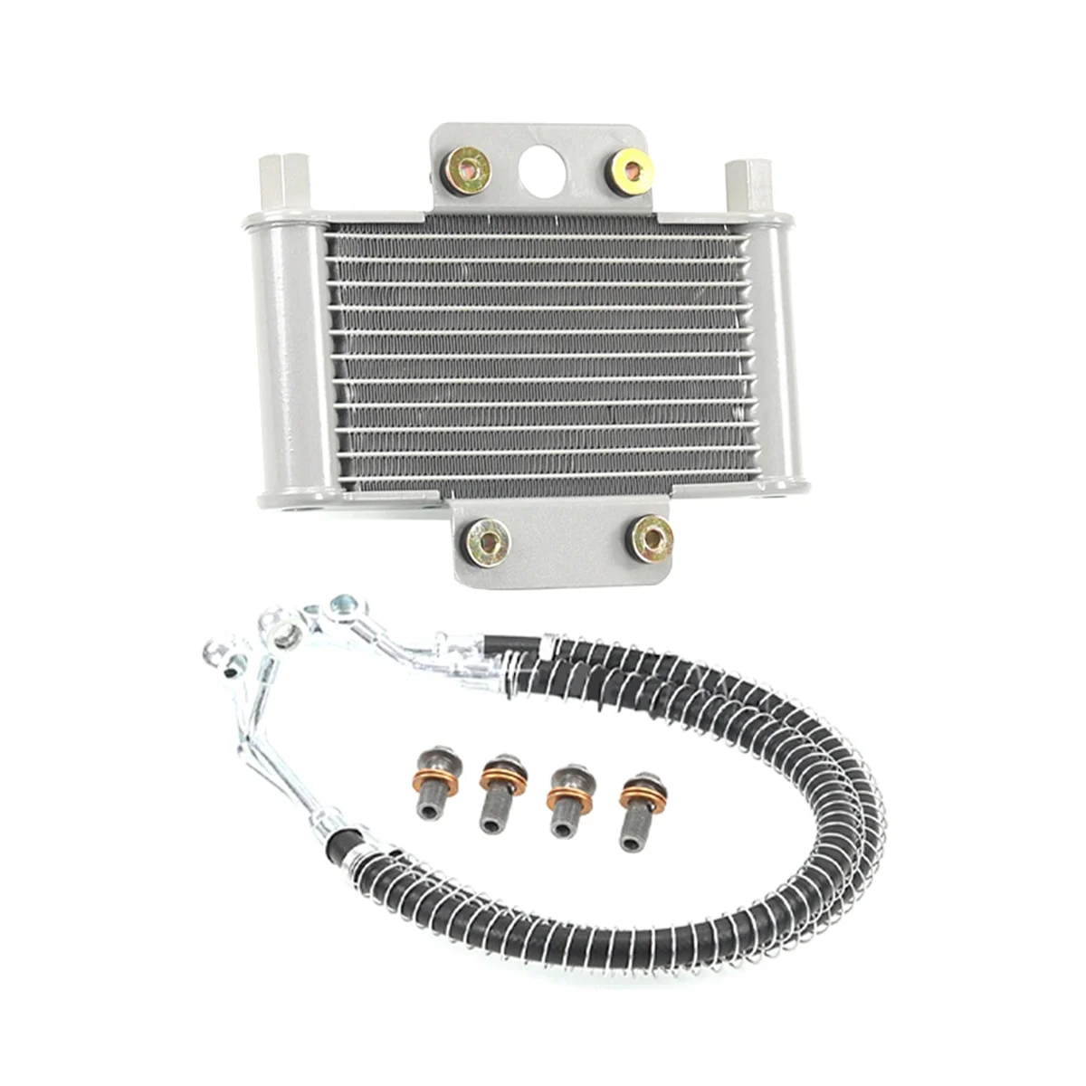 Motorcycle Radiator Engine Oil Cooler Dirt Pit Bike for 150-250Cc Husqvarna Motocross GY6 Oil Cooler