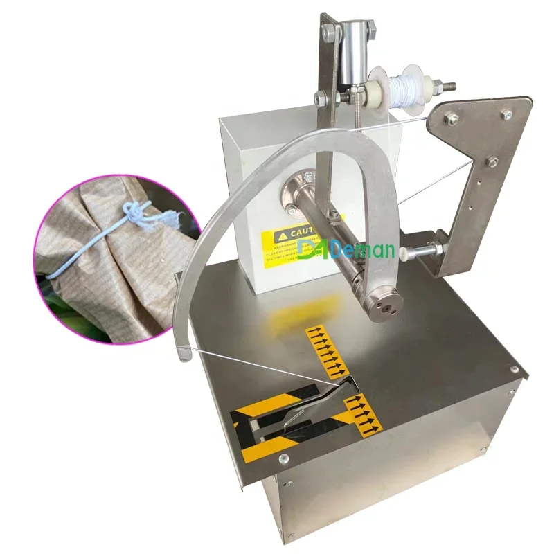 Flower Bundle Tying Machine Vegetable Parsley Strapper Leek Wrapping Machine for Sale