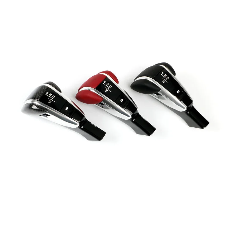 

For Porsche Cayenne 9Y0 2018-2023 Carbon Fiber Sports Aircraft Gear Shift Knob Lever Car Accessories
